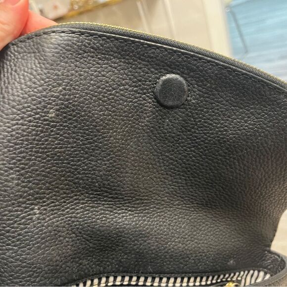 Kate Spade Two-Tone Black and Cream Clutch - Picture 7 of 9